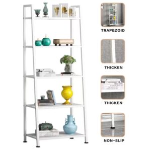 Trapezoid Bookshelf – Multipurpose Flower Shelf & Storage Rack for Living Room, Bedroom, or Office - Image 4
