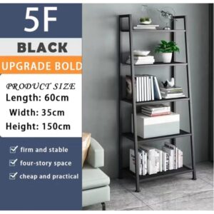 Trapezoid Bookshelf – Multipurpose Flower Shelf & Storage Rack for Living Room, Bedroom, or Office - Image 5