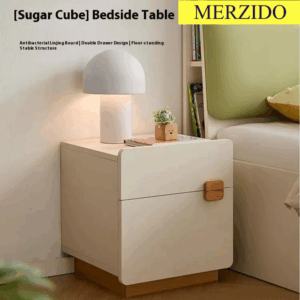 Simple Bedside Table with Storage shelf Rack Children's room Chest Drawer - Image 1